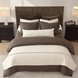 Farah Linen Blend Coverlet Set