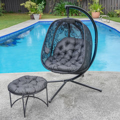 Hanging Egg Patio Chair - Butterfly