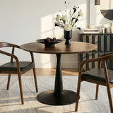 Harold 40'' Modern Round Pedestal Dining Table