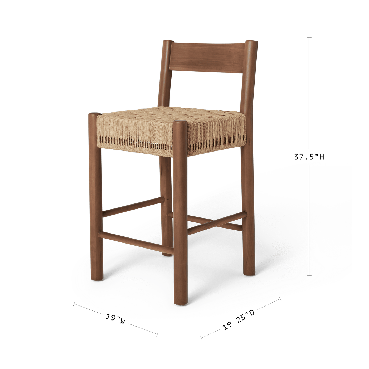 Isa Stool in Paper Cord