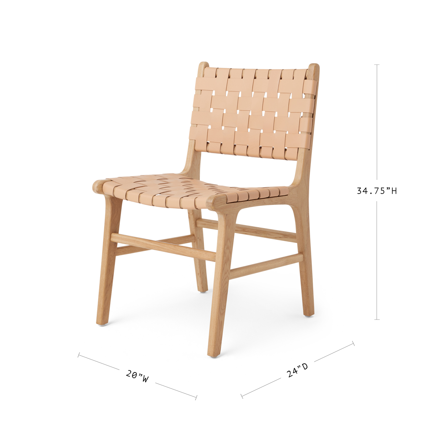 Open Box - Dining Chair #1 in Natural