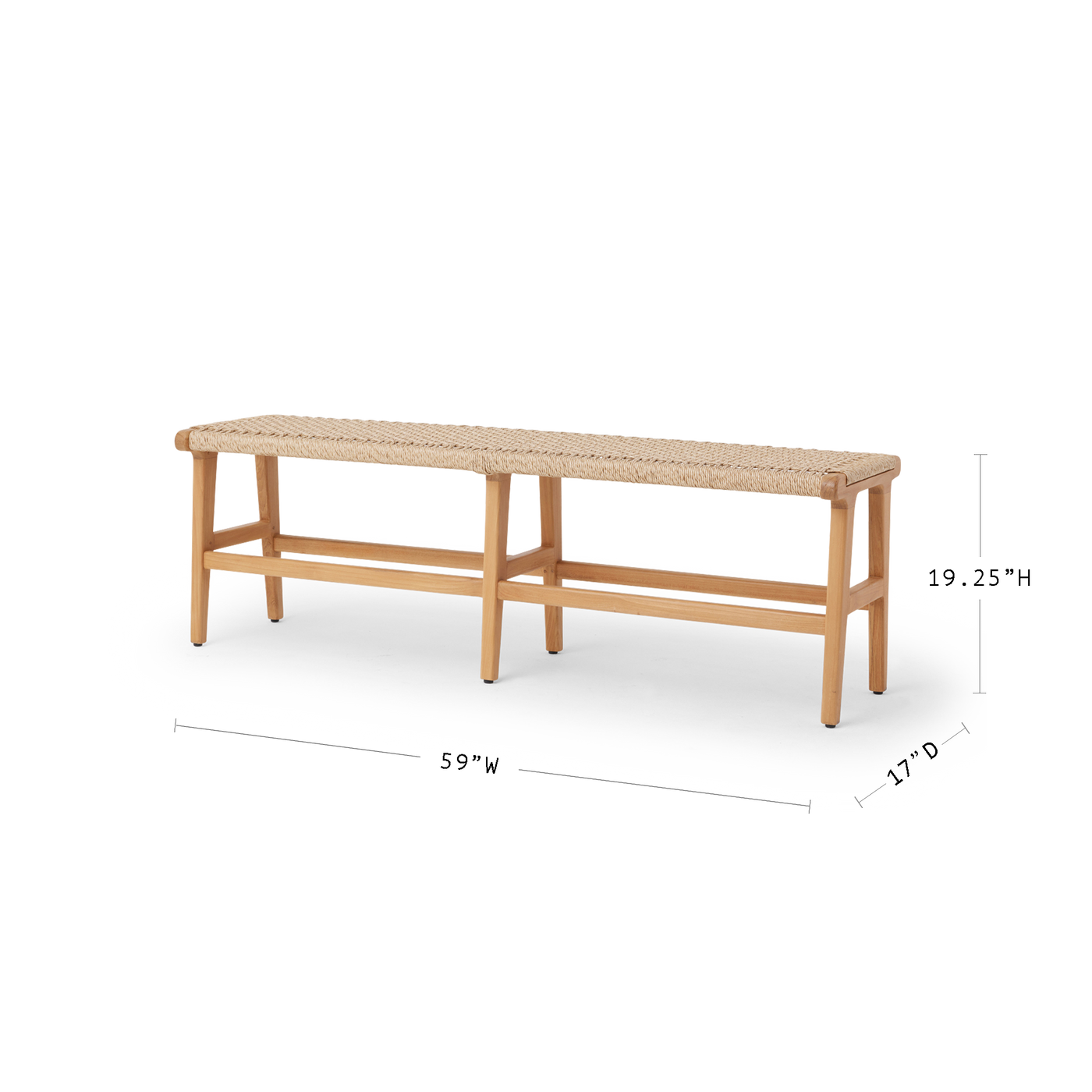 Bench #2 in Outdoor Synthetic