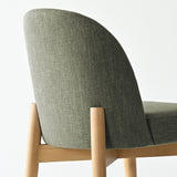 Havana Linen Upholstered Dining Chair with Solid Wood Legs (Set of 8)