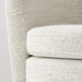 Hera Upholstered Swivel Barrel Chair (1-Piece)