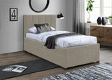 Hudson Twin Trundle Bed – Luxurious Vegan Leather, Space-Saving Design for Kids' and Teen Rooms