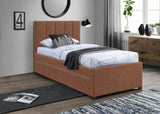 Hudson Twin Trundle Bed – Luxurious Vegan Leather, Space-Saving Design for Kids' and Teen Rooms