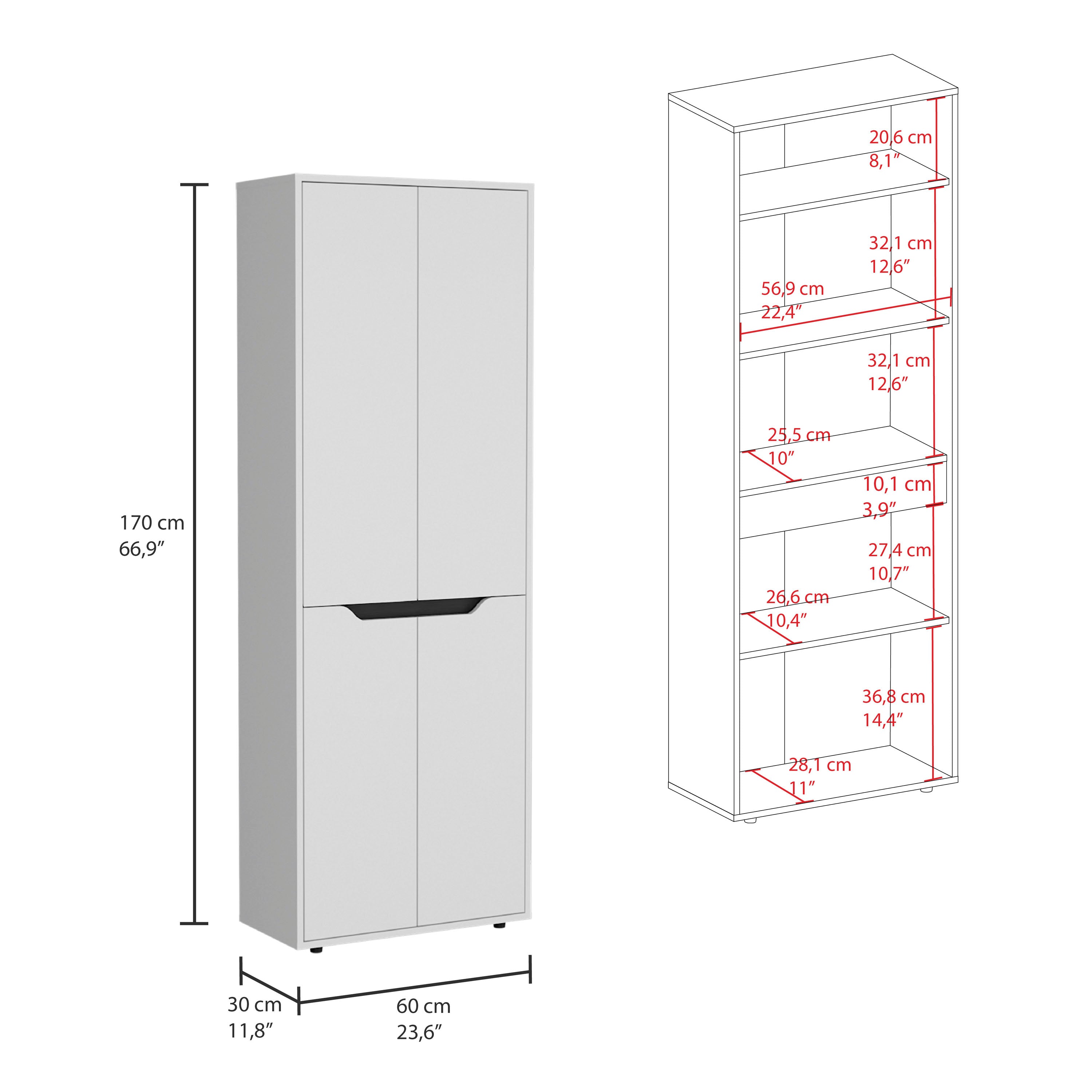 Herrin Multistorage Kitchen Pantry