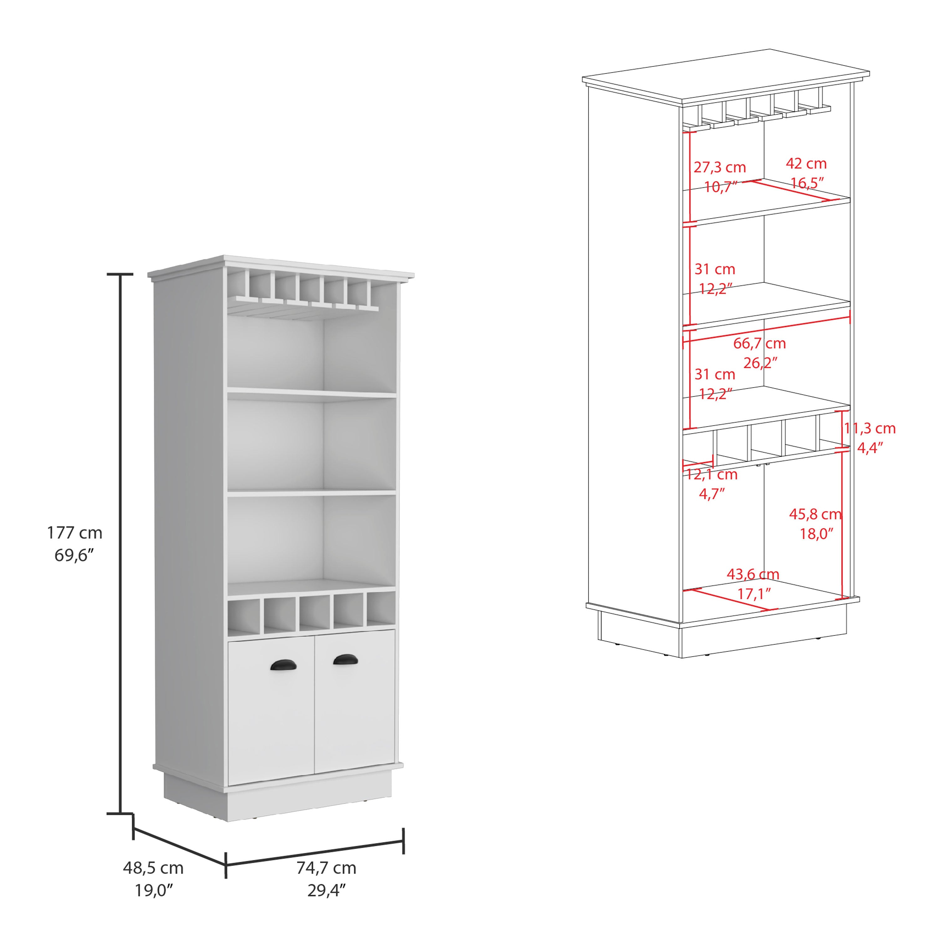 Dundee Bar Cabinet