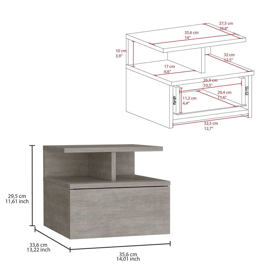 Adele Floating Nightstand