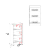 Inola High 3-Tier Pull Down Shoe Rack, Space-Efficient Entryway and Bedroom Shoe Storage with Pull-Down Doors, Stores Up to 18 Pairs of Shoes, Sleek Design for Maximizing Organization in Compact Spaces