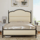 Ernesto 61" Industrial King and Queen Size platform Bed