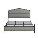 Ernesto 61" Industrial King and Queen Size platform Bed