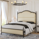 Ernesto 61" Industrial King and Queen Size platform Bed