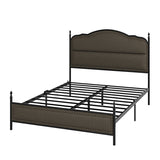 Ernesto 61" Industrial King and Queen Size platform Bed