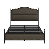 Ernesto 61" Industrial King and Queen Size platform Bed