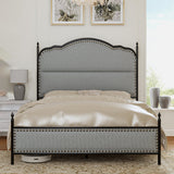 Ernesto 61" Industrial King and Queen Size platform Bed