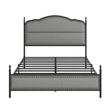 Ernesto 61" Industrial King and Queen Size platform Bed