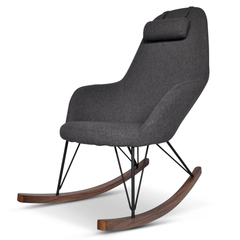 Chloe Mid Century Modern Rocker Livingroom and Bedroom Chair