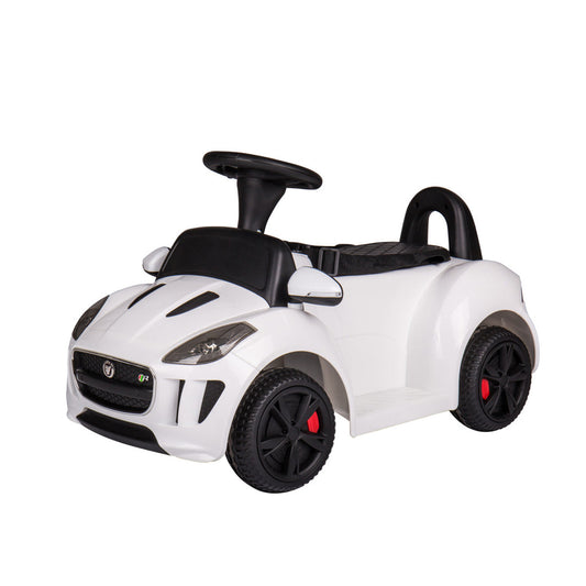 Jaguar Push Car 6V White