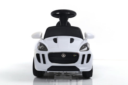 Jaguar Push Car 6V White