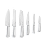 Knife Block Set - Retro-Style Pastel Blue