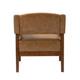 Nikolaus Vegan Leather Armchair CAMEL