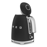 Electric Kettle Retro-style Black Matte