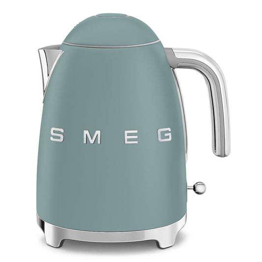 Electric Kettle Retro-style Emerald green Matte