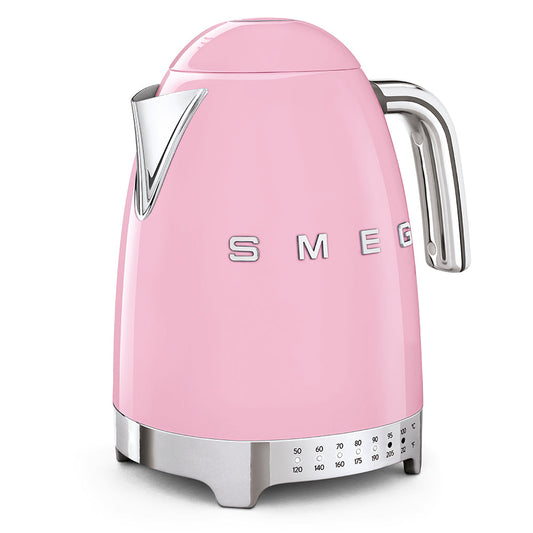 Electric Kettle Retro-style Pink Glossy