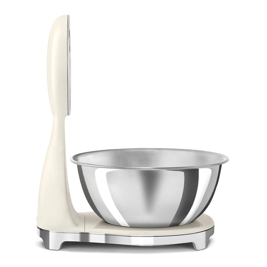 Kitchen Scales Retro-style Cream Glossy