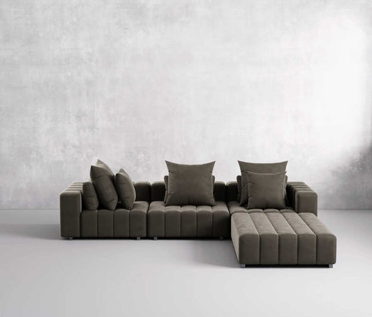 Kennedy Modular Sofa Sectional with Ottoman