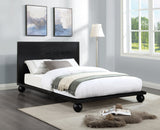 Kent Bed - Elegant Solid Ash Wood Design with Luxurious Ball Legs for a Modern Bedroom Upgrade