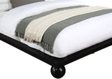 Kent Bed - Elegant Solid Ash Wood Design with Luxurious Ball Legs for a Modern Bedroom Upgrade