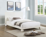 Kent Bed - Elegant Solid Ash Wood Design with Luxurious Ball Legs for a Modern Bedroom Upgrade