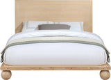 Kent Bed - Elegant Solid Ash Wood Design with Luxurious Ball Legs for a Modern Bedroom Upgrade