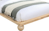 Kent Bed - Elegant Solid Ash Wood Design with Luxurious Ball Legs for a Modern Bedroom Upgrade