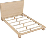 Kent Bed - Elegant Solid Ash Wood Design with Luxurious Ball Legs for a Modern Bedroom Upgrade