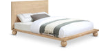 Kent Bed - Elegant Solid Ash Wood Design with Luxurious Ball Legs for a Modern Bedroom Upgrade