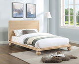 Kent Bed - Elegant Solid Ash Wood Design with Luxurious Ball Legs for a Modern Bedroom Upgrade