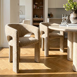 Khloe Modern Leopard Chair with Arms (1-Piece)