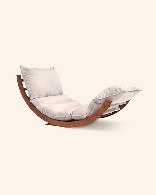 LAAKSO outdoor lounger, OHRA outdoor cushion and wedges | set