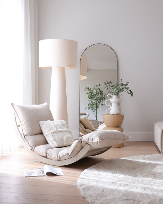LAAKSO rocking lounger | beige