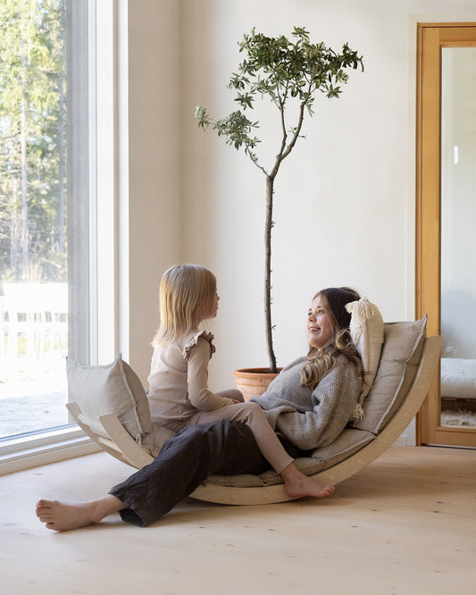 LAAKSO rocking lounger | birch - Second Chance