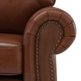 Flavio 81" Genuine Leather Sofa