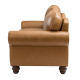 Flavio 81" Genuine Leather Sofa