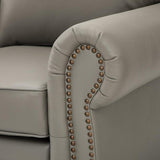 Flavio 81" Genuine Leather Sofa