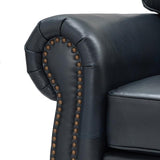 Flavio 81" Genuine Leather Sofa