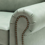 Flavio 81" Genuine Leather Sofa
