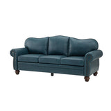 Flavio 81" Genuine Leather Sofa