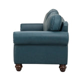 Flavio 81" Genuine Leather Sofa